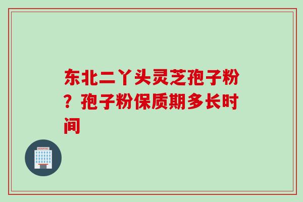 东北二丫头灵芝孢子粉？孢子粉保质期多长时间