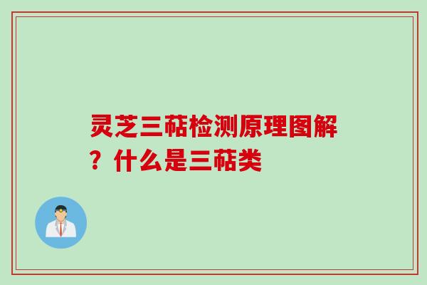 灵芝三萜检测原理图解？什么是三萜类