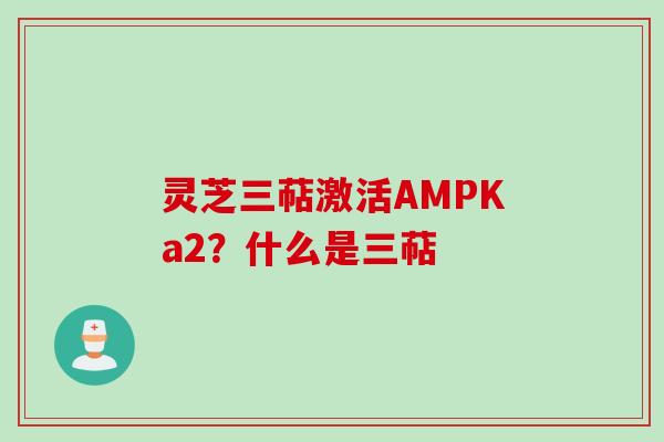 灵芝三萜激活AMPKa2？什么是三萜