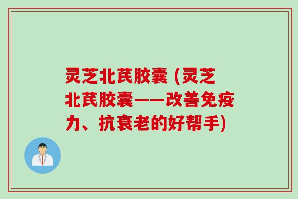 灵芝北芪胶囊 (灵芝北芪胶囊——改善免疫力、抗的好帮手)