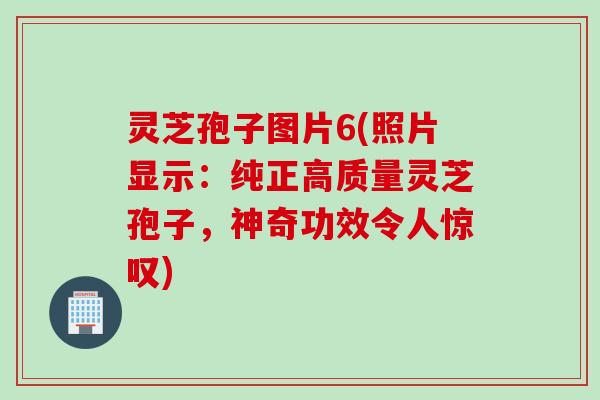 灵芝孢子图片6(照片显示：纯正高质量灵芝孢子，神奇功效令人惊叹)