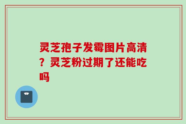 灵芝孢子发霉图片高清？灵芝粉过期了还能吃吗