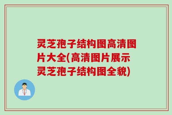 灵芝孢子结构图高清图片大全(高清图片展示灵芝孢子结构图全貌)