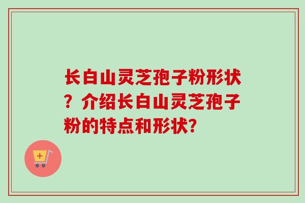 长白山灵芝孢子粉形状？介绍长白山灵芝孢子粉的特点和形状？