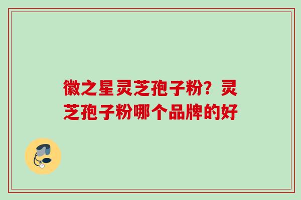 徽之星灵芝孢子粉？灵芝孢子粉哪个品牌的好