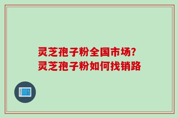 灵芝孢子粉全国市场?灵芝孢子粉如何找销路 灵芝孢子粉全国市场?灵芝孢子粉如何找销路