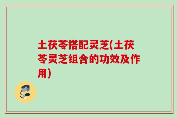 土茯苓搭配灵芝(土茯苓灵芝组合的功效及作用)