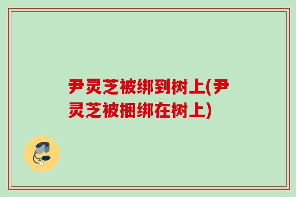 尹灵芝被绑到树上(尹灵芝被捆绑在树上)