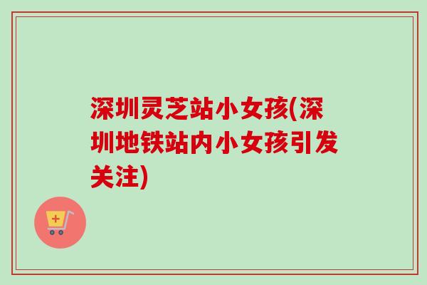 深圳灵芝站小女孩(深圳地铁站内小女孩引发关注)