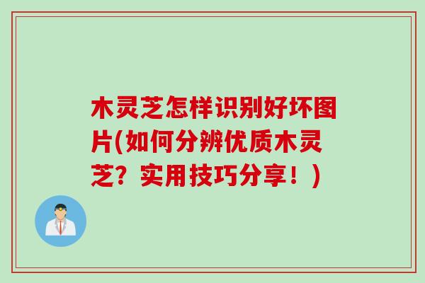 木灵芝怎样识别好坏图片(如何分辨优质木灵芝？实用技巧分享！)
