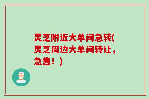 灵芝附近大单间急转(灵芝周边大单间转让,急售!) 灵芝附近大单间急转(灵芝周边大单间转让,急售!)