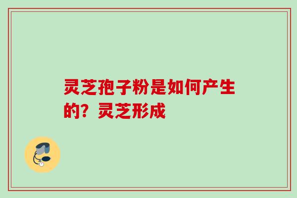 灵芝孢子粉是如何产生的？灵芝形成
