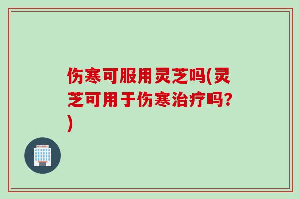 伤寒可服用灵芝吗(灵芝可用于伤寒治疗吗？)