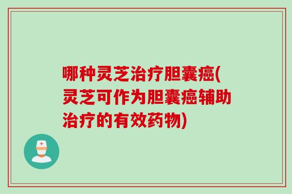 哪种灵芝胆囊(灵芝可作为胆囊辅助的有效) 哪种灵芝胆囊(灵芝可作为胆囊辅助的有效)