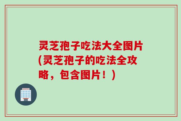 灵芝孢子吃法大全图片(灵芝孢子的吃法全攻略，包含图片！)