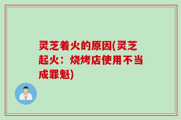 灵芝着火的原因(灵芝起火：烧烤店使用不当成罪魁)