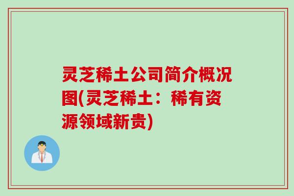 灵芝稀土公司简介概况图(灵芝稀土：稀有资源领域新贵)