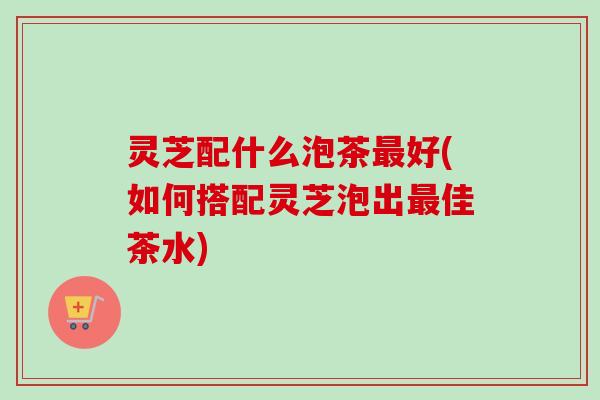 灵芝配什么泡茶最好(如何搭配灵芝泡出最佳茶水)