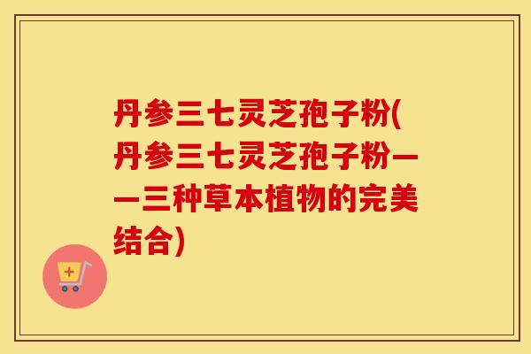 丹参三七灵芝孢子粉(丹参三七灵芝孢子粉——三种草本植物的完美结合)