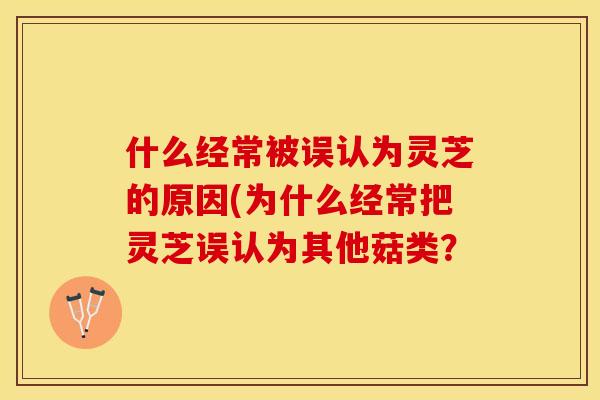 什么经常被误认为灵芝的原因(为什么经常把灵芝误认为其他菇类？