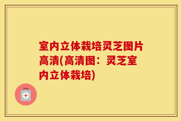 室内立体栽培灵芝图片高清(高清图：灵芝室内立体栽培)